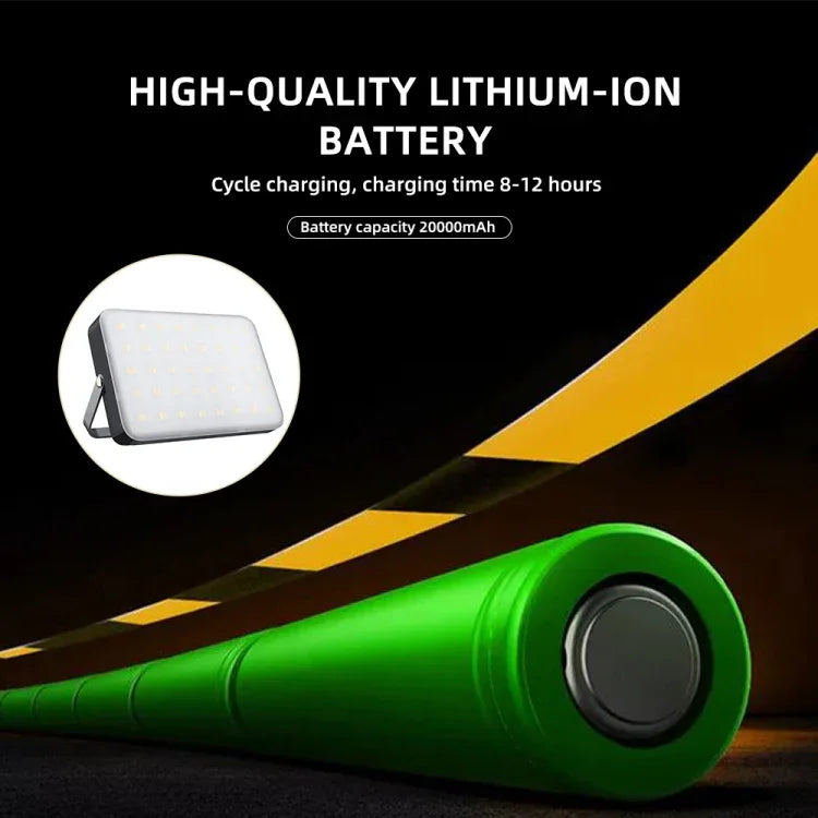 ضوء LED تخييم خارجي مقاوم للماء، قابل لإعادة الشحن عبر USB، YL205
