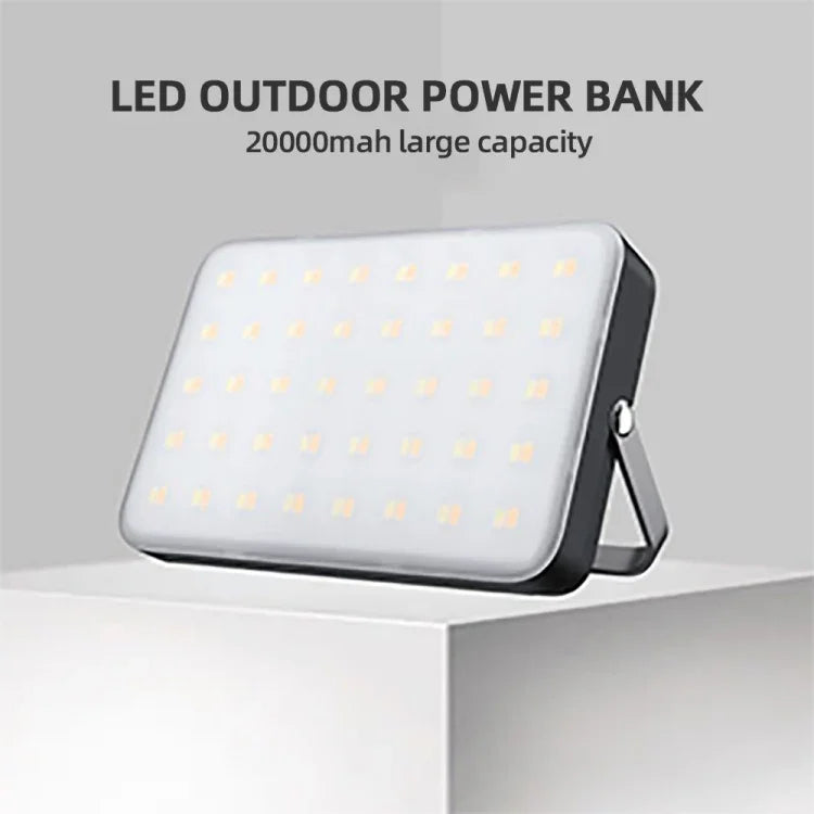 ضوء LED تخييم خارجي مقاوم للماء، قابل لإعادة الشحن عبر USB، YL205