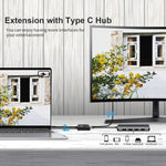 مفتاح ثنائي الاتجاه 8K30 Type-C / USB-C بسرعة 10Gbps، فاصل HD، KC-C201، جهاز فردي C201