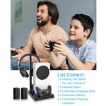 حامل تبريد وقاعدة شحن لمقبض Xbox Series S من Iplay