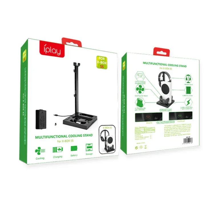 حامل تبريد وقاعدة شحن لمقبض Xbox Series S من Iplay