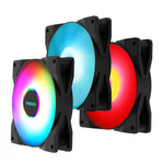 مبرد مياه EVESKY مروحة CPU RGB، مروحة، مبرد سائل مدمج، 120مم ملون، 120مم RGB، 240مم، 360مم