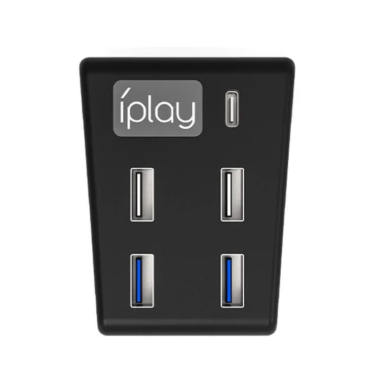 iplay HBP-308 لوحدة تحكم ألعاب سوني PS5 5 في 1 محور USB3.0 للاتصال والتمديد، لسوني PS5