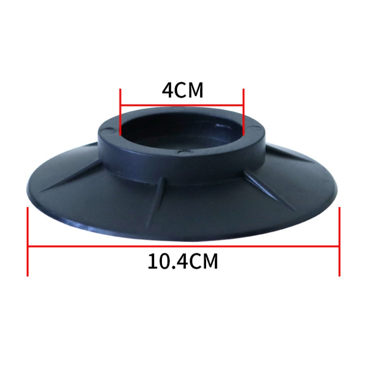 4 قطع حصيرة غير قابلة للانزلاق للغسالة، قاعدة ثابتة صامتة مضادة للحركة، وسادة ممتصة للصدمات