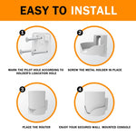 For TP Link Deco Mesh X20/X50/X55/X60/Wifi 6-Way Router Bracket, For TP Link Deco Mesh X20/X50/X55/X60