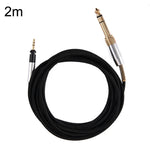 لكابل ترقية سماعة رأس Sennheiser HD518 / HD558 / HD598 / M40X / M50X، 1.2 متر، 2 متر