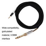 لكابل ترقية سماعة رأس Sennheiser HD518 / HD558 / HD598 / M40X / M50X، 1.2 متر، 2 متر