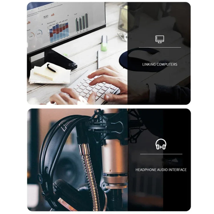 لكابل ترقية سماعة رأس Sennheiser HD518 / HD558 / HD598 / M40X / M50X، 1.2 متر، 2 متر