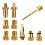 SV/AV/DV Bicycle Valve Adapter Set Bike Ball Pump Accessories, 15 in 1, 24 in 1 with Leather Ring, 25 in 1, 24 in 1, 32 in 1, 16 in 1, 10 in 1, 3sets 3 in 1, 12 in 1, 3sets 5 in 1, 3sets 4 in 1, 3sets 4 in 1 Gold, 14 in 1, 16 in 1 with Split Box       ...