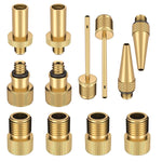 SV/AV/DV Bicycle Valve Adapter Set Bike Ball Pump Accessories, 15 in 1, 24 in 1 with Leather Ring, 25 in 1, 24 in 1, 32 in 1, 16 in 1, 10 in 1, 3sets 3 in 1, 12 in 1, 3sets 5 in 1, 3sets 4 in 1, 3sets 4 in 1 Gold, 14 in 1, 16 in 1 with Split Box       ...