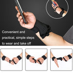 Weightlifting Dumbbell Horizontal Bar Anti-cocoon Anti-slip Wrist Fitness Four-finger Gloves, M, L, XL