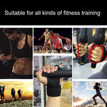 Weightlifting Dumbbell Horizontal Bar Anti-cocoon Anti-slip Wrist Fitness Four-finger Gloves, M, L, XL