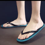 Men Slippers Student Flat Casual Non-Slip Flip Flops, S 40-41, M 42-43, L 44-45, XS 38-39