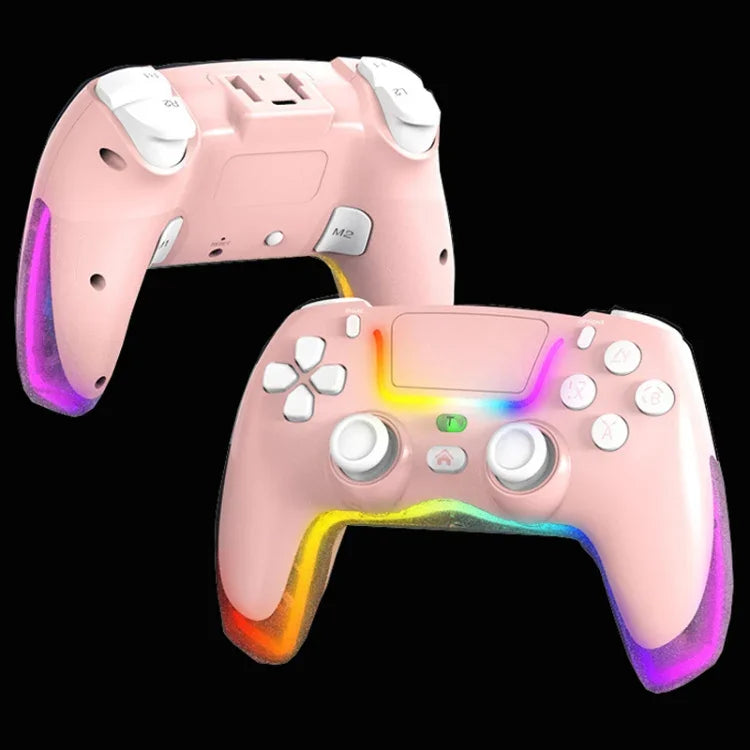 مقبض لاسلكي بلوتوث ملون لجهاز PS4
