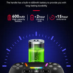 مقبض لاسلكي بلوتوث ملون لجهاز PS4