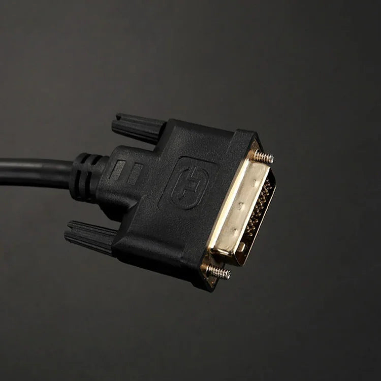 كابل HDMI بطول 3م إلى DVI 24+1P 1080P ثنائي الاتجاه عالي الدقة لتوصيل الكمبيوتر بالشاشة، HDMI إلى DVI