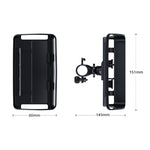 Rotatable Bicycle and Motorcycle Anti-shake Fixed Mobile Phone Holder with Sun Visor, Classic Model, Universal Model