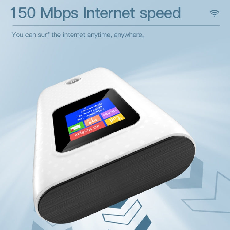 راوتر واي فاي 4G LTE محمول ببطارية 6000mAh كنز شحن نقطة اتصال لاسلكية بسرعة 150Mbps مودم محمول جيب، MF905C آسيا، MF905C الاتحاد الأوروبي