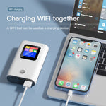 راوتر واي فاي 4G LTE محمول ببطارية 6000mAh كنز شحن نقطة اتصال لاسلكية بسرعة 150Mbps مودم محمول جيب، MF905C آسيا، MF905C الاتحاد الأوروبي