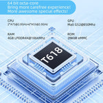جهاز ألعاب محمول ANBERNIC RG405V 4+256G مع 10000 لعبة، شاشة IPS بحجم 4 إنش، نظام أندرويد 12، معالج T618 64-بت، 4+256G