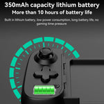جهاز تحكم ألعاب بلوتوث قابل للسحب D6 مع مستشعر حركة ستة محاور مزدوج القاعة لأجهزة أندرويد/آيفون/سويتش، D6 أسود، D6 أبيض وأسود، D6 أبيض وأحمر