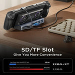لحامل شحن وحدة تحكم الألعاب ASUS ROG Ally 100W PD وقاعدة إرساء USB 3.0 متعددة الوظائف، 5 في 1، 6 في 1، 9 في 1، 10 في 1
