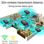 جهاز عرض شاشة عالي الدقة لاسلكي لمسافة 30 متر PWAY DT248W-H لمؤتمرات المكتب ومشاركة الشاشة