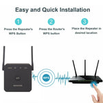 مكرر واي فاي 2.4G 300M، موسع واي فاي، مضخم واي فاي مع منفذ LAN واحد، قابس أمريكي، قابس أوروبي، قابس بريطاني