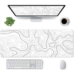 وسادة فأرة كبيرة بتصميم تجريدي للاعبين والمكتب، مقاسات: 300x600x2 مم، 300x700x2 مم، 300x800x2 مم، 400x900x2 مم