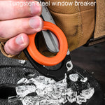 Multifunctional Outdoor First Aid Equipment Foldable Gadget Scissors
