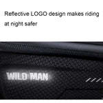 WILD MAN MS66 1.2L EVA Hard Shell Bicycle Front Beam Bag Cycling Touch Screen Phone Bag, MS66
