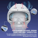 لواقي وسادة وجه نظارات VR PICO 4 Hibloks مع مروحة، قطعة واحدة من PU قطن، قطعتان من PU قطن، قطعة واحدة من حرير الثلج، قطعتان من حرير الثلج