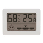 Household Indoor Mini Electronic Temperature And Humidity Meter With Stand, Rectangle