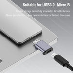 محول ذكر Micro B، وصلة USB، محول واجهة صندوق HDD، نقل USB أنثى، نقل Type-C أنثى، نقل USB ذكر، نقل Type-C ذكر