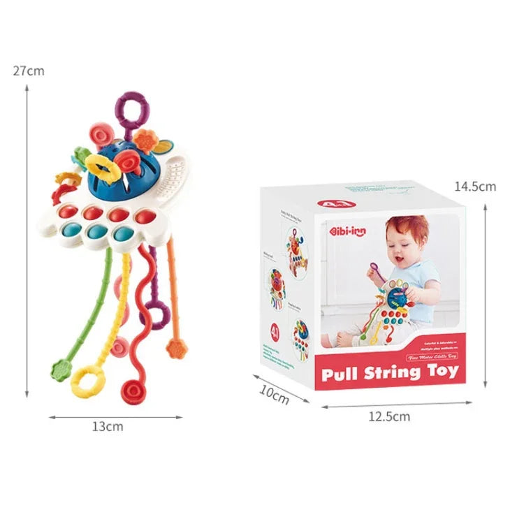 ألعاب تعليمية للأطفال على شكل أحجية مضخة أصابع، أخطبوط (أزرق)، أخطبوط (أحمر)، سلطعون كرتوني (برتقالي)، سلطعون كرتوني (أخضر)، صاروخ (أزرق)، صاروخ (أحمر)، سيف طائر (أحمر)، سيف طائر (أبيض)، سلطعون، سفينة فضاء، هاتف محمول راب...