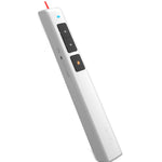 Deli جهاز تحكم عن بعد USB لتحويل الصفحات مع ضوء أحمر لتقديم باوربوينت بتردد 2.4 جيجاهرتز، 2802 (أسود)، 2802 (أبيض)