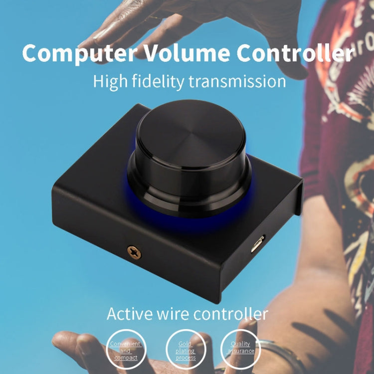 مفتاح صغير لضبط الصوت سلكي لملحقات الكمبيوتر، VC1