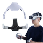 لأشرطة رأس PICO 4 Hibloks بدون ضغط عالية المرونة من مادة PU، ملحقات VR