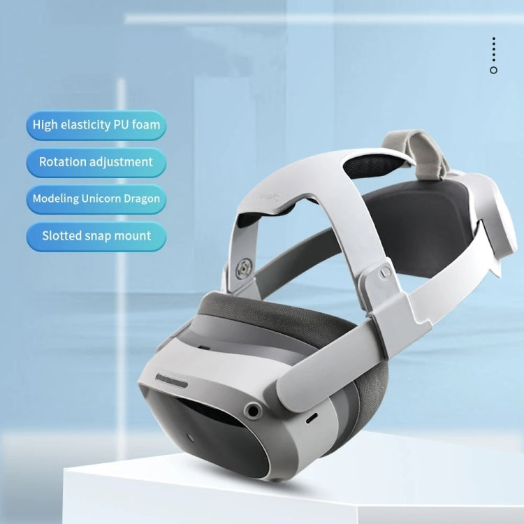لأشرطة رأس PICO 4 Hibloks بدون ضغط عالية المرونة من مادة PU، ملحقات VR