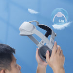لأشرطة رأس PICO 4 Hibloks بدون ضغط عالية المرونة من مادة PU، ملحقات VR