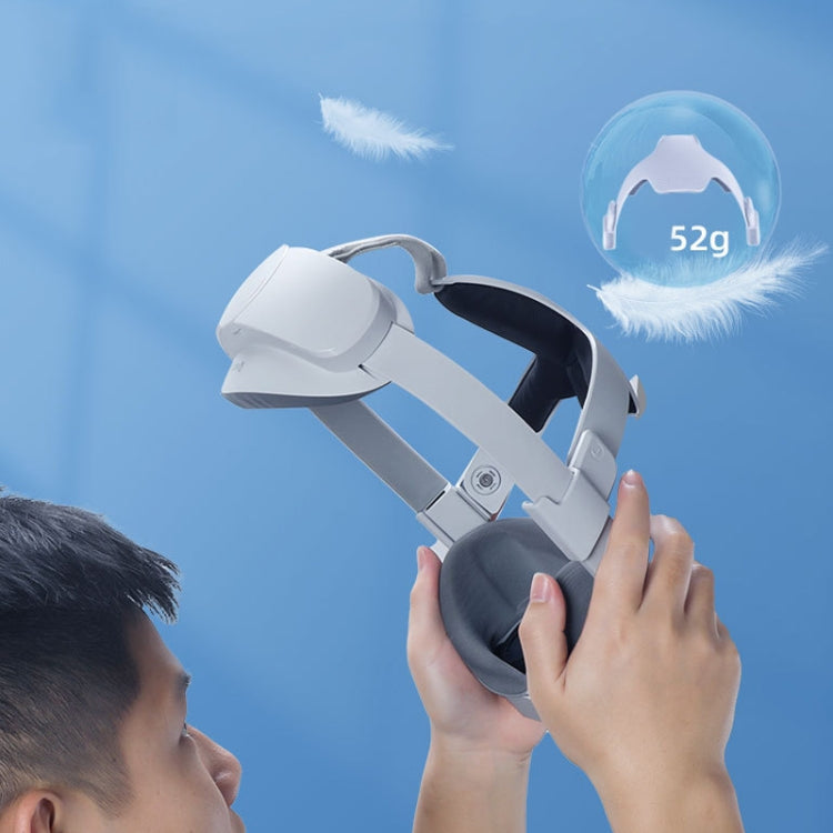 لأشرطة رأس PICO 4 Hibloks بدون ضغط عالية المرونة من مادة PU، ملحقات VR