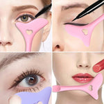 Eye Makeup Aids Silicone Multifunctional Eyeliner Drawing Aid
