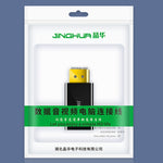محول فيديو وصوت JINGHUA DP ذكر إلى HDMI أنثى، نسخة 1080P عالمية، نسخة 4K عالمية