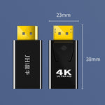 محول فيديو وصوت JINGHUA DP ذكر إلى HDMI أنثى، نسخة 1080P عالمية، نسخة 4K عالمية