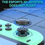 مقبض ألعاب JOY-02 الأيسر والأيمن مع أضواء RGB وإحساس بالجسم، لوحة ألعاب بلوتوث لـ Switch / Switch OLED / Switch Pro / Switch Lite / Switch Joycon، أزرق أحمر، أخضر أزرق، أبيض