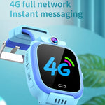 ساعة هاتف ذكية للأطفال Y36 بشاشة 1.44 بوصة، مكالمات فيديو 4G، مقاومة للماء، مع وظيفة SOS