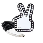 Car Interactive Finger Light Multi-function Warning Anti-rear Collision Light, Thumbs Up, Scissor Hand, OK