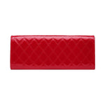 Large capacity PU Leather Diamond Pattern Ladies Handbag with Hanging Ornaments