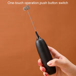 Cordless Handheld Milk And Coffee Frother Household Small Baking Mixing Tool
