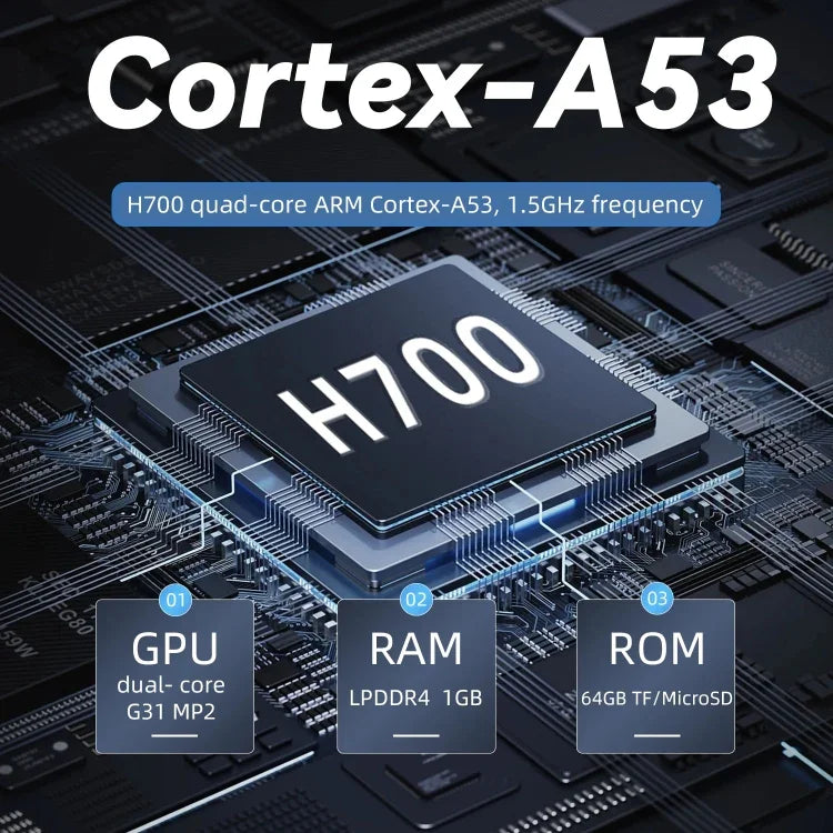 جهاز ألعاب محمول ANBERNIC RG35XX H بشاشة IPS بحجم 3.5 بوصة، نظام Linux، 64 جيجابايت، 64 جيجابايت + 128 جيجابايت